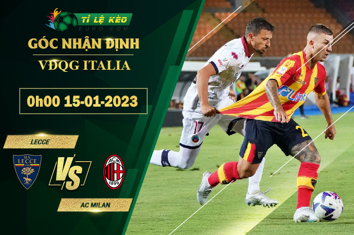 soi kèo Lecce vs AC Milan