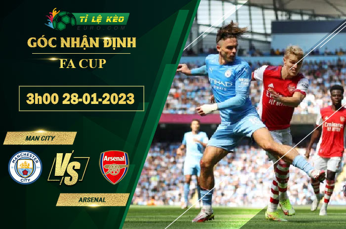 soi kèo Man City vs Arsenal