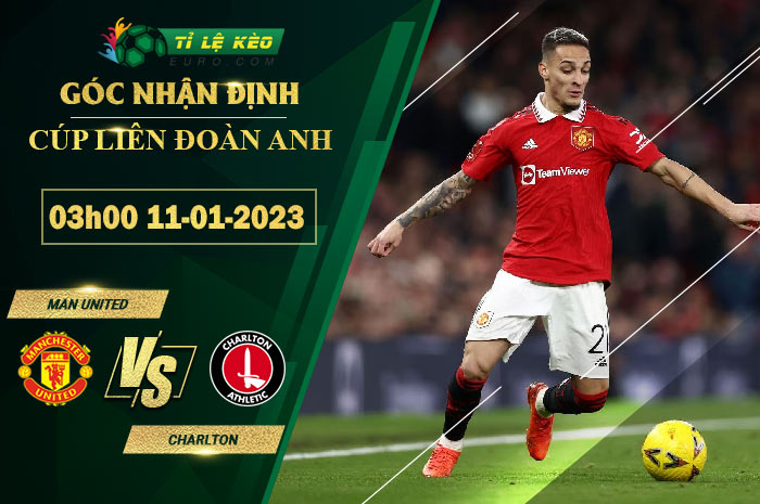soi kèo Man United vs Charlton