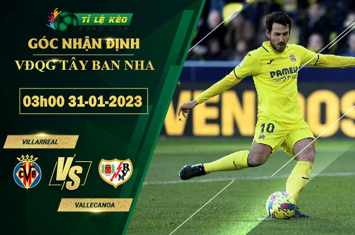 soi kèo Villarreal vs Vallecanoa