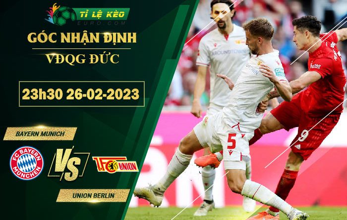 soi kèo Bayern Munich vs Union Berlin