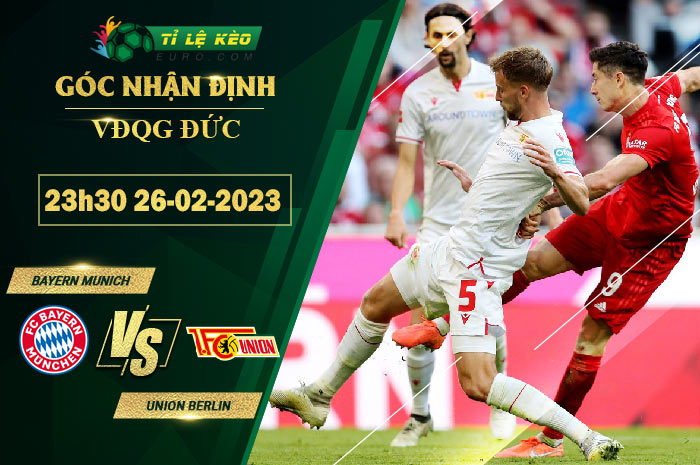 soi kèo Bayern Munich vs Union Berlin