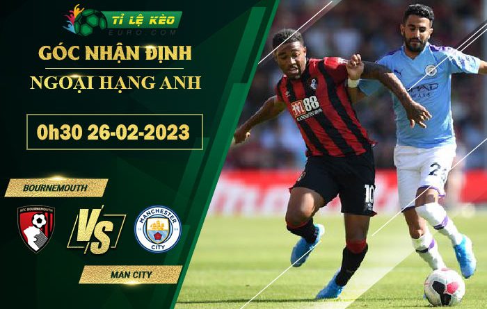 soi kèo Bournemouth vs Man City