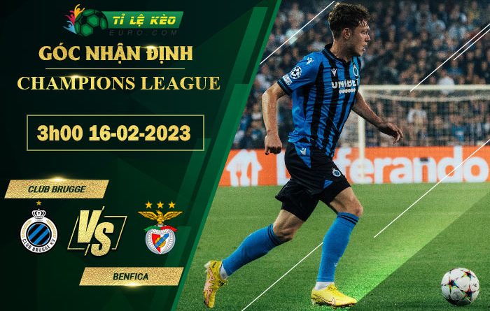 soi kèo Club Brugge vs Benfica