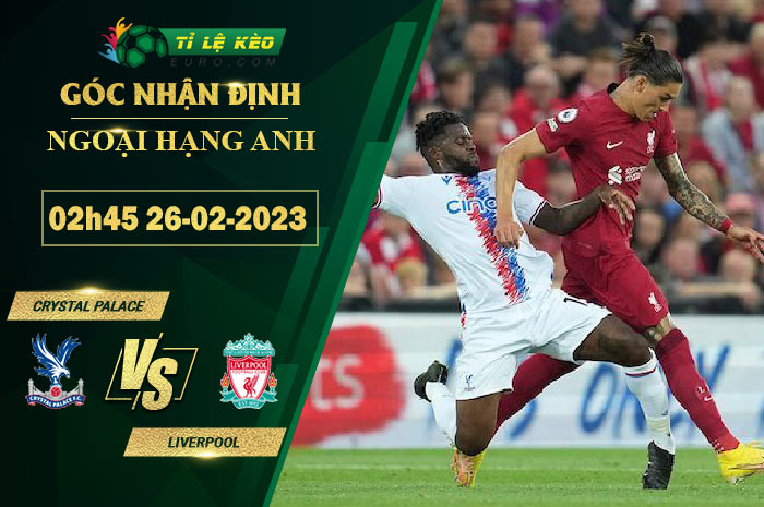 soi kèo Crystal Palace vs Liverpool