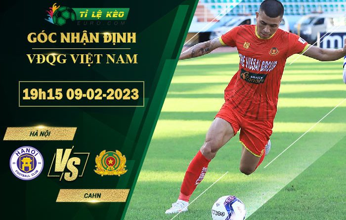 soi kèo Hà Nội vs Công An Hà Nội