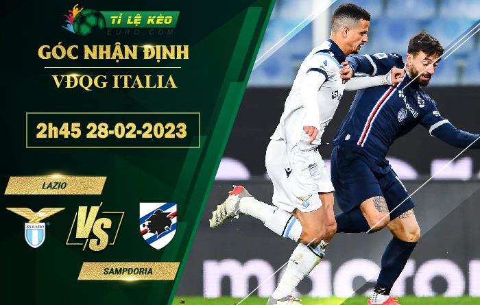 soi kèo Lazio va Sampdoria