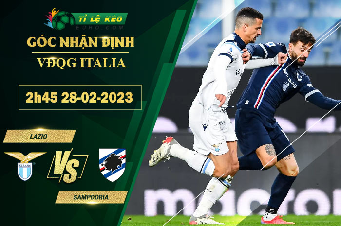 soi kèo Lazio va Sampdoria