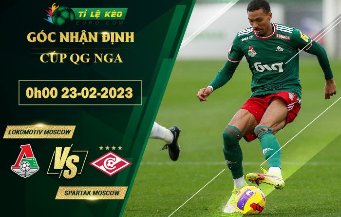 soi kèo Lokomotiv Moscow vs Spartak Moscow
