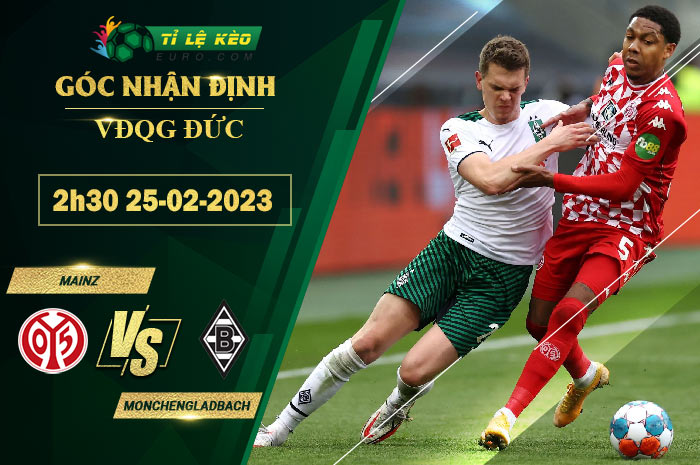 soi kèo Mainz vs Monchengladbach