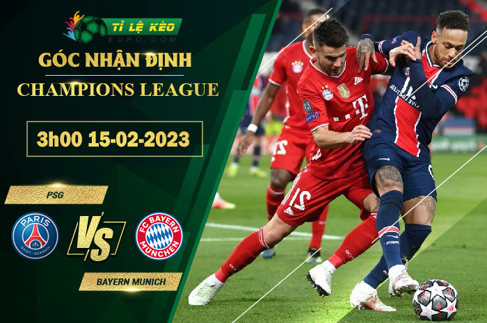 soi kèo PSG vs Bayern Munich