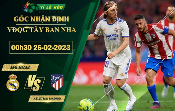 soi kèo Real Madrid vs Atletico Madrid