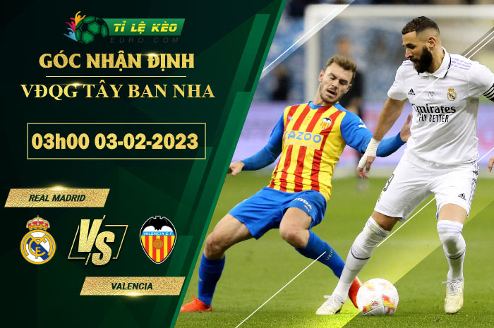 soi kèo Real Madrid vs Valencia