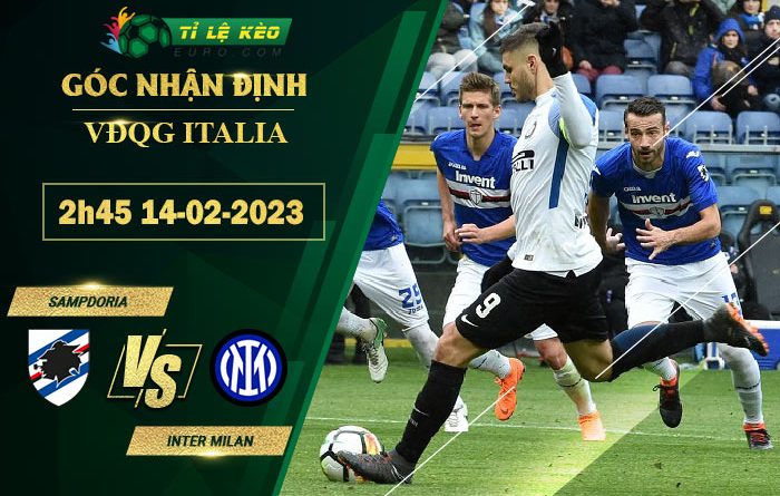 soi kèo Sampdoria vs Inter Milan
