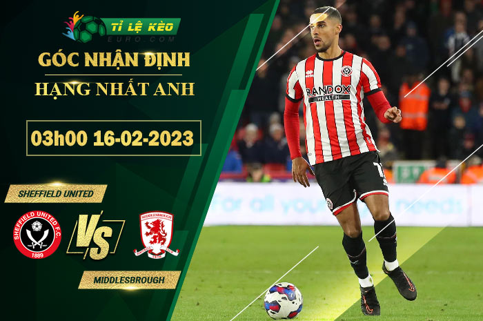 soi kèo Sheffield United vs Middlesbrough
