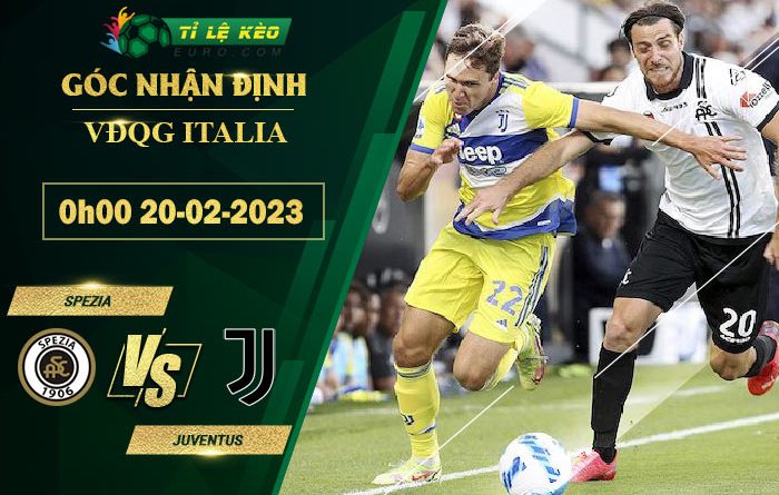 soi kèo Spezia vs Juventus