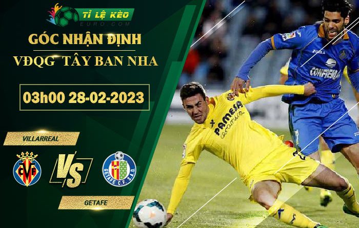 soi kèo Villarreal vs Getafe