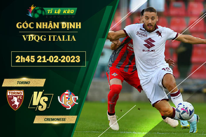 thông số đối đầu trận đấu Torino vs Cremonese