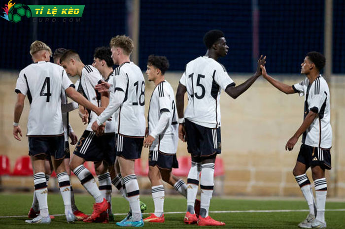 bảng kèo trận đấu U19 Đức vs U19 Italia