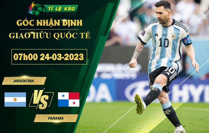 soi kèo Argentina vs Panama