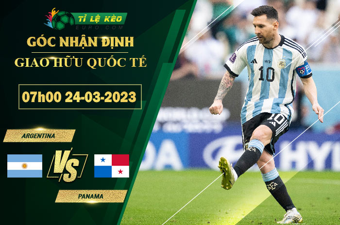 soi kèo Argentina vs Panama