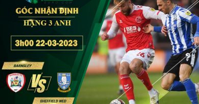 soi kèo Barnsley vs Sheffield Wed