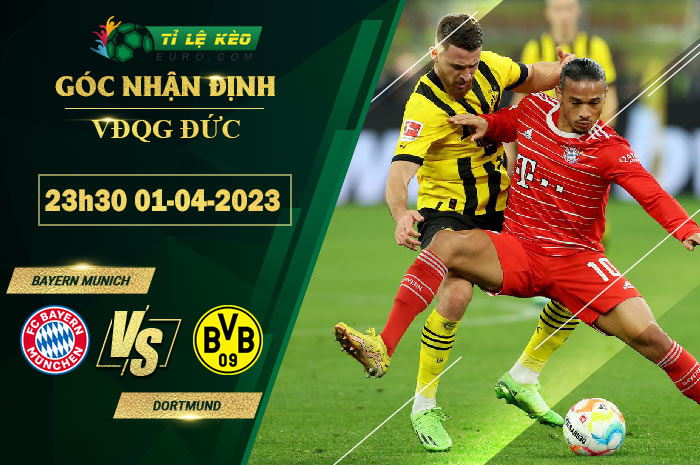 soi kèo Bayern Munich vs Dortmund