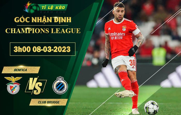 soi kèo Benfica vs Club Brugge