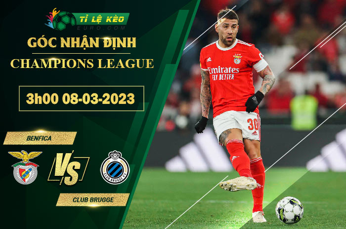 soi kèo Benfica vs Club Brugge