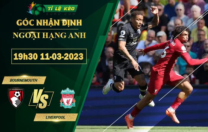 soi kèo Bournemouth vs Liverpool