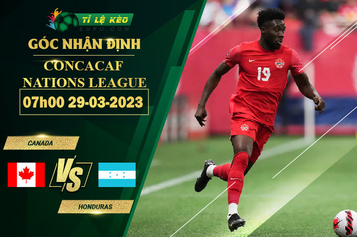soi kèo Canada vs Honduras