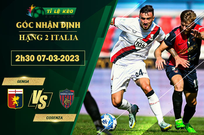 soi kèo Genoa vs Cosenza
