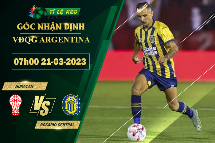 soi kèo Huracan vs Rosario Central