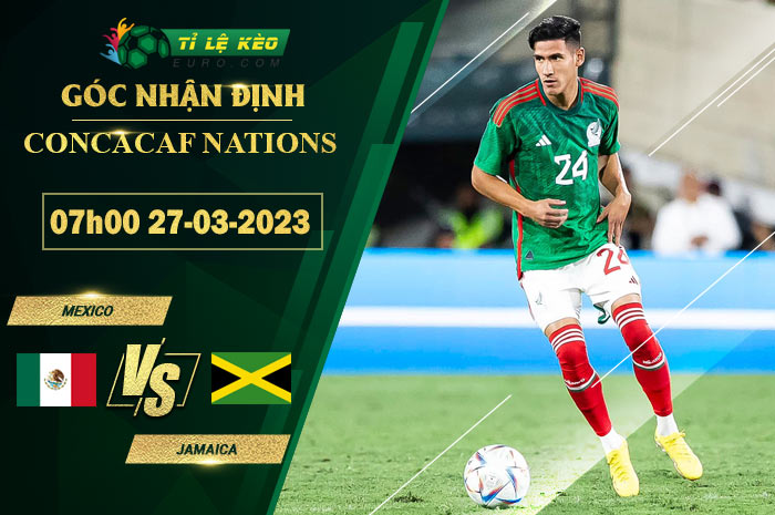 soi kèo Mexico vs Jamaica