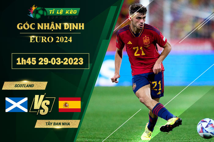 soi kèo Scotland vs Tây Ban Nha