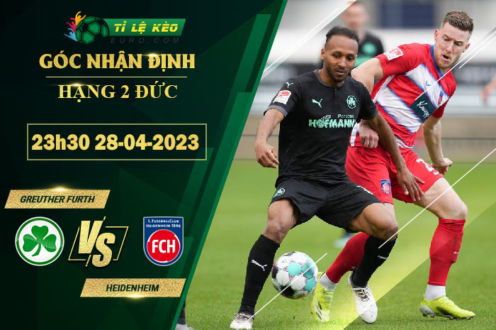 soi kèo Greuther Furth vs Heidenheim