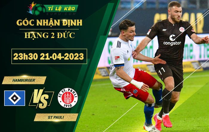 bảng kèo trận đấu Hamburger vs St. Pauli