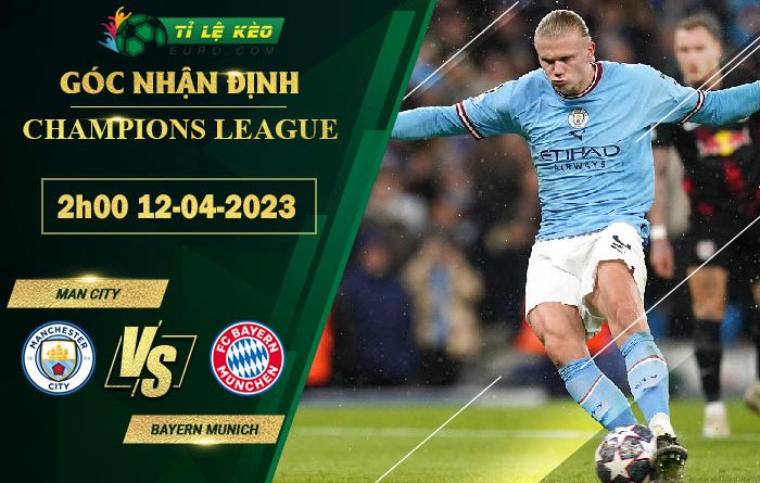 soi kèo Man City vs Bayern Munich
