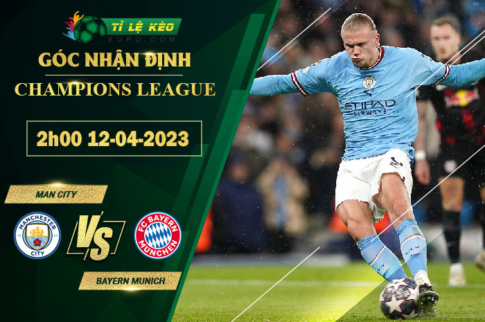 soi kèo Man City vs Bayern Munich