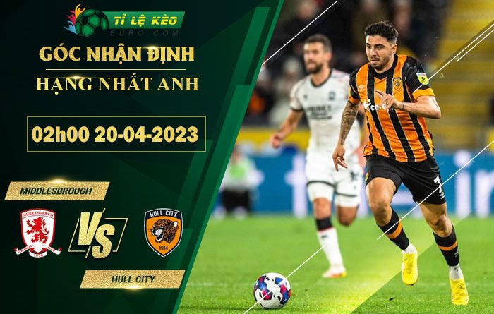 soi kèo Middlesbrough vs Hull City