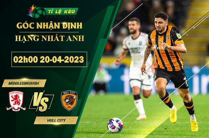 soi kèo Middlesbrough vs Hull City