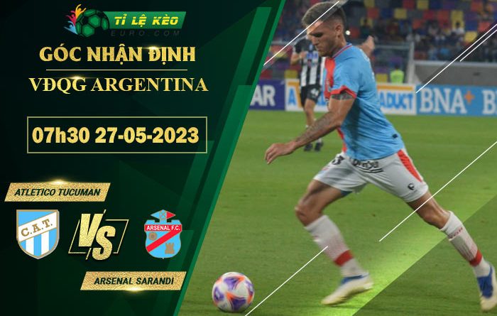soi kèo Atletico Tucuman vs Arsenal Sarandi