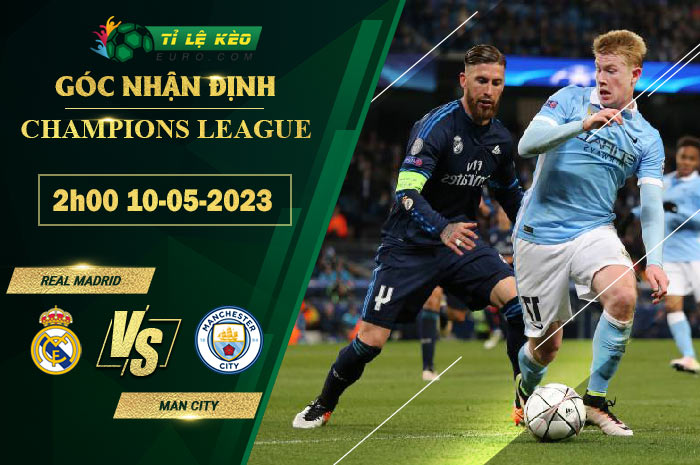 soi kèo Real Madrid vs Man City