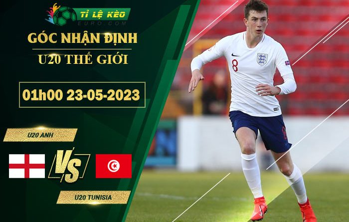 soi kèo U20 Anh vs U20 Tunisia
