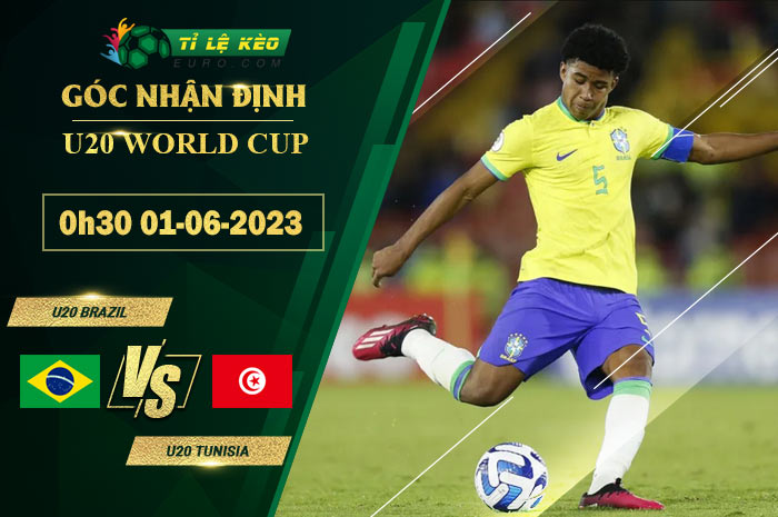 soi kèo U20 Brazil vs U20 Tunisia