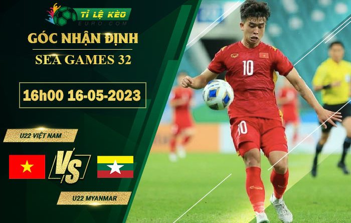soi kèo U22 Việt Nam vs U22 Myanmar