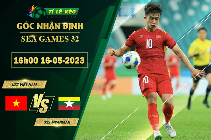 soi kèo U22 Việt Nam vs U22 Myanmar