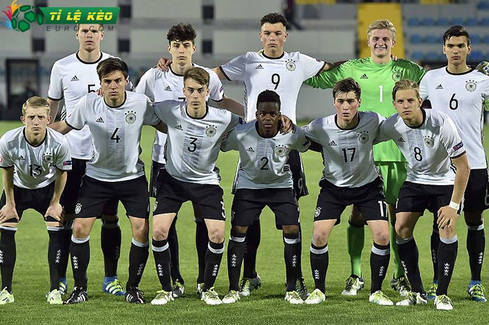 bảng kèo trận đấu U17 Đức vs U17 Pháp