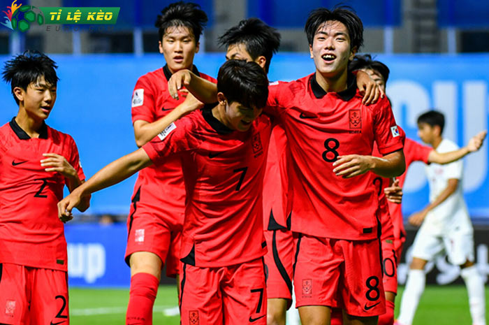 bảng kèo trận đấu U17 Hàn Quốc vs U17 Uzbekistan