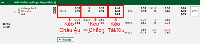 bảng kèo trận đấu Varbergs BoIS vs Hacken